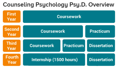 Clinical PsyD Program Overview Chart