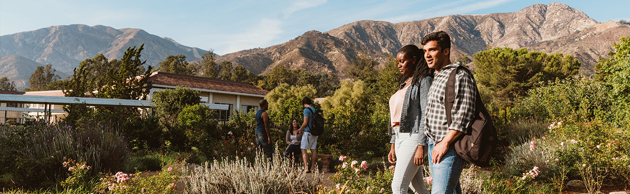 Financial Aid - People walking at Ladera Campus