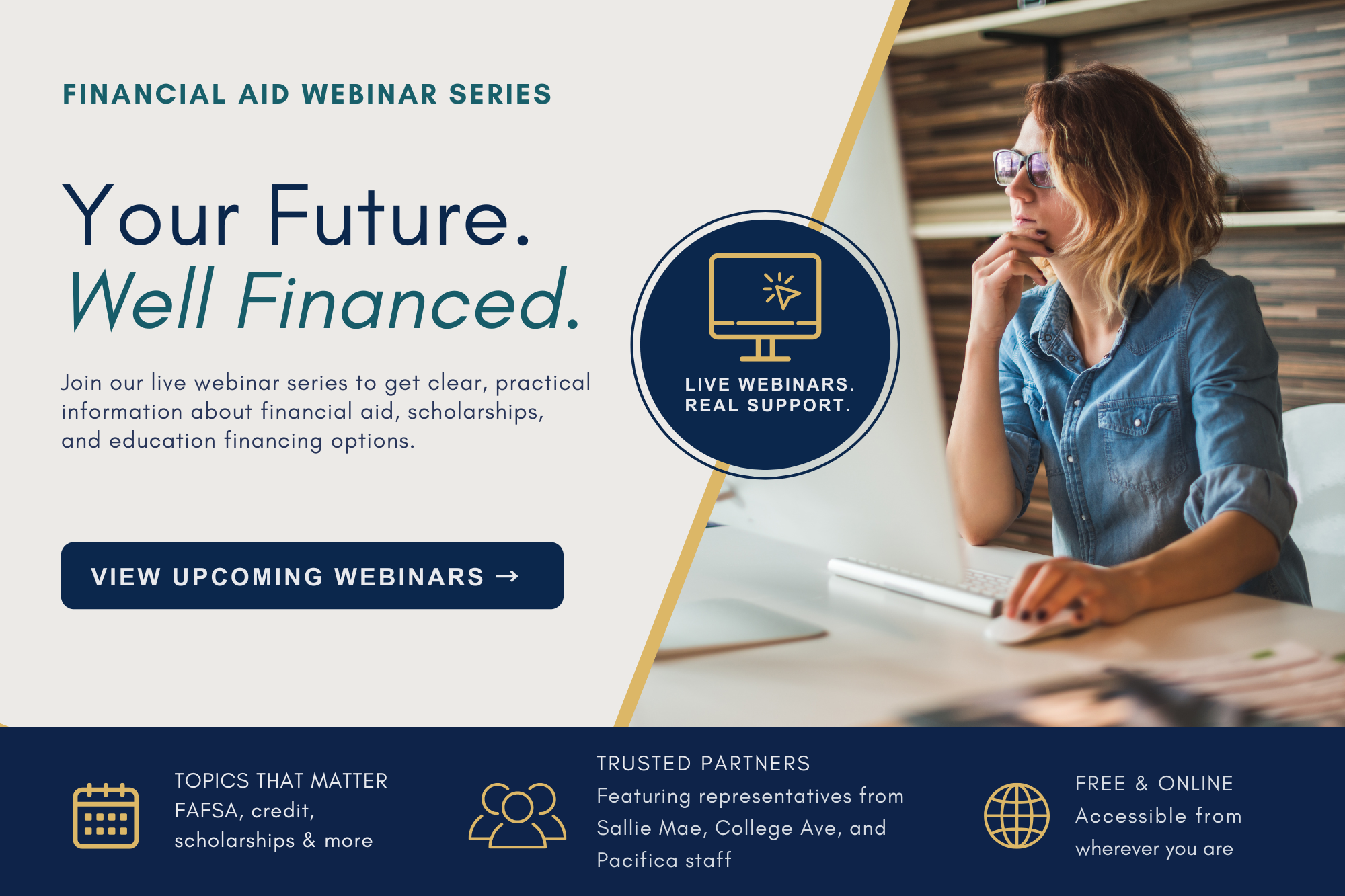 TOPICS THAT MATTER FAFSA, credit, scholarships & more